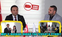 MHP İL BAŞKANI DURAK’TAN YEŞİLAY’A ZİYARET