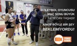 KADIN VOLEYBOLCUYA SÜRPRİZ EVLİLİK TEKLİFİ