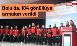 184 ARAMA – KURTARMA GÖNÜLLÜSÜNE ARMA TESLİM EDİLDİ