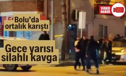 BOLU’DA ORTALIK KARIŞTI GECE YARISI SİLAHLI KAVGA