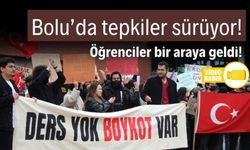 BOLU’DA, ÜNİVERSİTE ÖĞRENCİLERİ YÜRÜYÜŞ GERÇEKLEŞTİRDİ