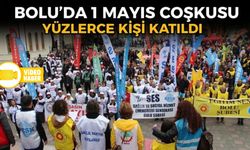 Bolu'da 1 Mayıs İşçi Bayramı coşkuyla kutlandı