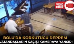 BOLU’DA DEPREM ANI KAMERADA