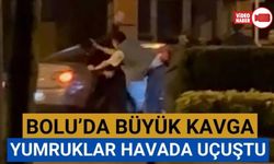 SOKAK ORTASINDA YUMRUKLAR HAVADA UÇUŞTU