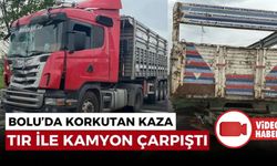 Tır ile kamyonet çarpıştı: 1 yaralı
