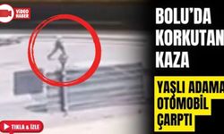 65 YAŞINDAKİ ADAMA OTOMOBİL ÇARPTI