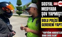 SOSYAL MEDYADA ŞOV YAPAN SÜRÜCÜ, GÖZALTINA ALINDI