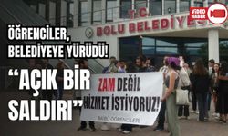 ÜNİVERSİTE ÖĞRENCİLERİ, TOPLU TAŞIMAYA YAPILAN ZAMMIN İPTALİNİ İSTEDİ