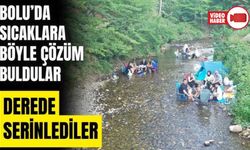BOLU'DA SICAKTAN BUNALANLAR ABANT DERESİ'NDE SERİNLEDİ