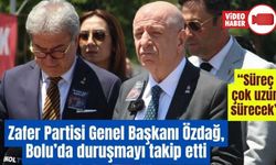 Zafer Partisi Genel Başkanı Özdağ, Bolu’da duruşmayı takip etti