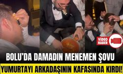 DAMADIN MENEMEN ŞOVU: YUMURTAYI ARKADAŞININ KAFASINDA KIRDI