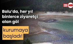 AŞIRI SICAKLAR SÜNNET GÖLÜ’NÜ VURDU: SULAR ÇEKİLDİ, GÖL KURUMA NOKTASINA GELDİ