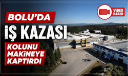 Fabrikada iş kazası kolunu makineye kaptırdı