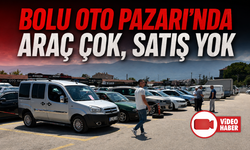 Bolu Oto Pazarı'nda araç çok, satış yok