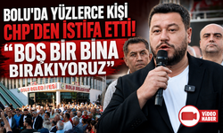 Bolu’da, CHP’den istifa eden yüzlerce kişi, Yeni Parti’ye katıldı