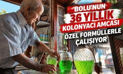 36 yıldır, el emeğiyle kolonya üretiyor!
