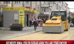 GEÇMİŞTE İHMAL EDİLEN SOKAKLARIN YOLLARI YENİLENİYOR