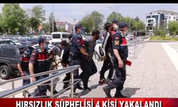 HIRSIZLIK ŞÜPHELİSİ 4 KİŞİ YAKALANDI