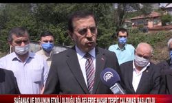 SAĞANAK VE DOLUNUN ETKİLİ OLDUĞU BÖLGELERDE HASAR TESPİT ÇALIŞMASI BAŞLATILDI