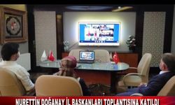 NURETTİN DOĞANAY İL BAŞKANLARI TOPLANTISINA KATILDI