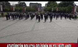 ATATÜRK’ÜN BOLU’YA GELİŞİNİN 86. YILI KUTLANDI