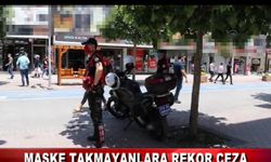MASKE TAKMAYANLARA REKOR CEZA
