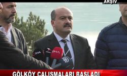 GÖLKÖY ÇALIŞMALARI BAŞLADI