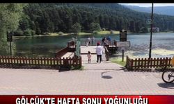 GÖLCÜK'TE HAFTA SONU YOĞUNLUĞU; MASKE VE MESAFE UYARISI YAPILDI