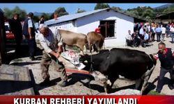 KURBAN REHBERİ YAYIMLANDI