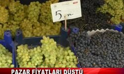 PAZAR FİYATLARI DÜŞTÜ