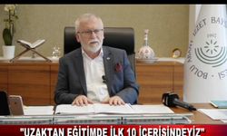 REKTÖR ALİŞARLI 'UZAKTAN EĞİTİM' SÜRECİNİ DEĞERLENDİRDİ