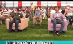 BOLUSPOR’DA GÖREV DAĞILIMI YAPILDI