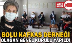 BOLU KAFKAS DERNEĞİ OLAĞAN GENEL KURULU YAPILDI