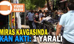 MİRAS KAVGASINDA KAN AKTI: 1 YARALI