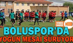 BOLUSPOR’DA YOĞUN MESAİ SÜRÜYOR