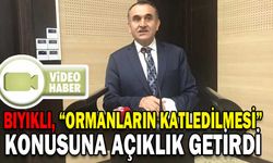 BIYIKLI, “ORMANLARIN KATLEDİLMESİ” KONUSUNA AÇIKLIK GETİRDİ