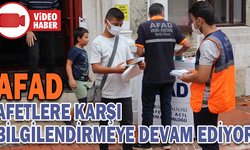 AFAD, BOLU’YU BİLGİLENDİRMEYE DEVAM EDİYOR
