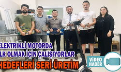 ELEKTRİKLİ SCOOTER MOTORUNDA SERİ ÜRETİMİ HEDEFLİYORLAR