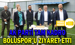 AK PARTİ TAM KADRO BOLUSPOR’U ZİYARET ETTİ
