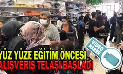 YÜZ YÜZE EĞİTİM ÖNCESİ ALIŞVERİŞ TELAŞI