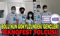 BOLU’NUN GÖKYÜZÜNDEKİ GENÇLERİ, TEKNOFEST YOLCUSU