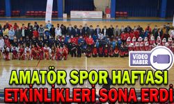 AMATÖR SPOR HAFTASI ETKİNLİKLERİ SONA ERDİ