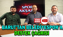 BARUT’TAN BELEDİYESPOR’A DESTEK ÇAĞRISI
