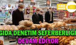 GIDA DENETİM SEFERBERLİĞİ DEVAM EDİYOR