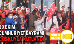 29 EKİM CUMHURİYET BAYRAMI COŞKUYLA KUTLANDI