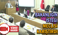 BAKANLIĞIN İSTEĞİ MECLİSİ KARIŞTIRDI