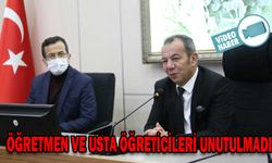 ÖĞRETMEN VE USTA ÖĞRETİCİLERİ UNUTULMADI