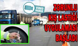 ZORUNLU KIŞ LASTİĞİ UYGULAMASI BAŞLADI