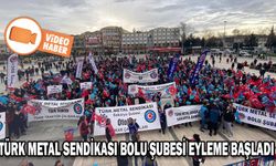 TÜRK METAL SENDİKASI BOLU ŞUBESİ EYLEME BAŞLADI