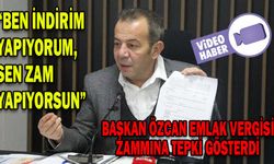 BAŞKAN ÖZCAN EMLAK VERGİSİ ZAMMINA TEPKİ GÖSTERDİ